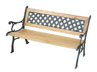 Panchina Losanghe Tipo Normale 126 CMX56X74H. Peso 23 kg Vette - 2
