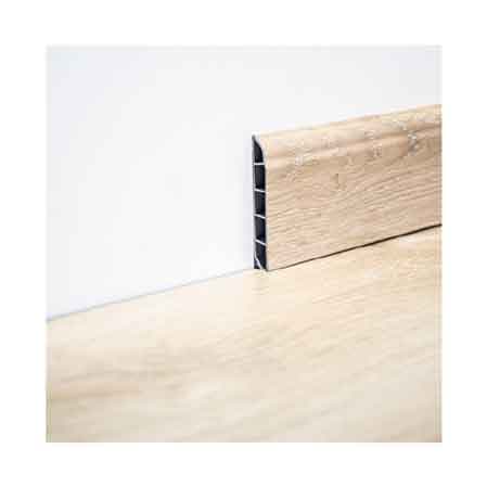 Battiscopa per Pavimento in Spc Colore Rovere Naturale - 2