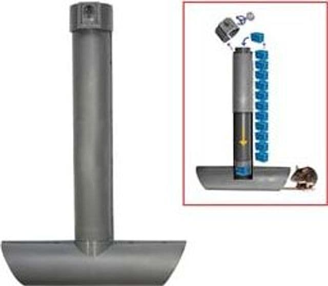 Contenitore per Esche Topicide Esca Sicura Topi 25 CMX9X18 2 Pezzi - 2