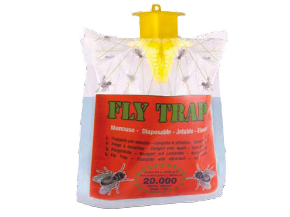 Trappola per Mosche con Attrattivo 20 CMX35H. Mondo Verde 4 Pezzi - 2