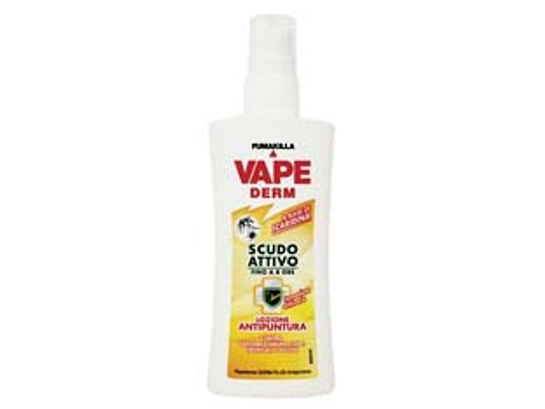 Lozione Antipuntura Derm Scudo Attivo Flacone Spray 100 ml Vape 12 Pezzi