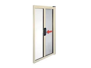 Zanzariera Kit a Molla per Porta Finestra Non Frizionata Bianco 160 - 2