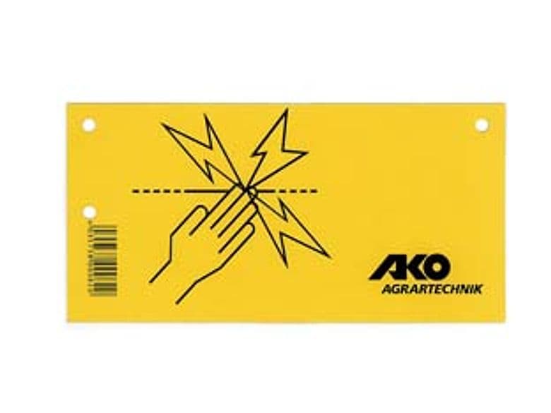 Targhetta Segnalazione Elettrorecinzione Kerbl - 2