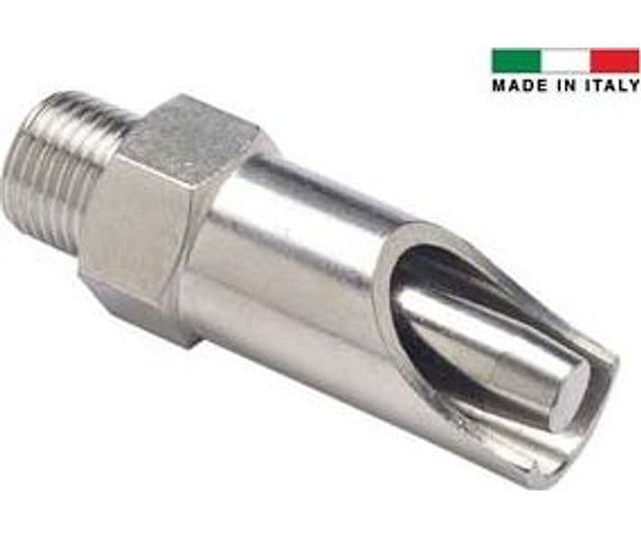 Abbeveratoio a Succhiotto Acciaio Inox m 1/2 per Magroni 5 Pezzi - 2