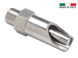 Abbeveratoio a Succhiotto Acciaio Inox m ½ per Magroni 5 Pezzi - 2