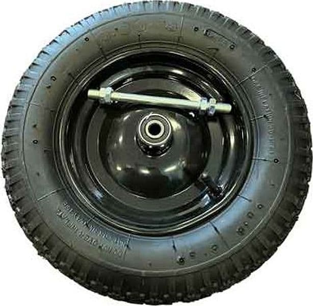 Ruota Carriola Pneumatica Ideal Star Mozzo 150 mm Asse Lungo 210 mm