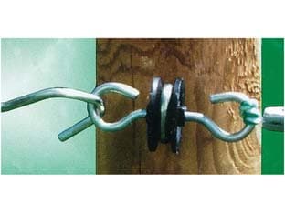 Isolatore Elettrorecinzione ad Anello per Maniglia Kerbl 10 Pezzi - 2