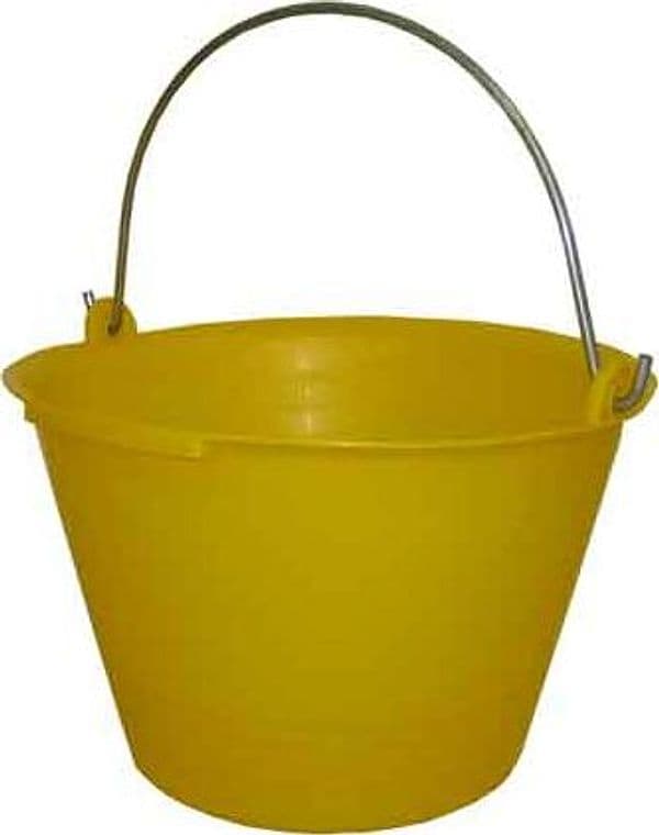 Secchio Muratore Extra 12 l Colore Giallo - 2