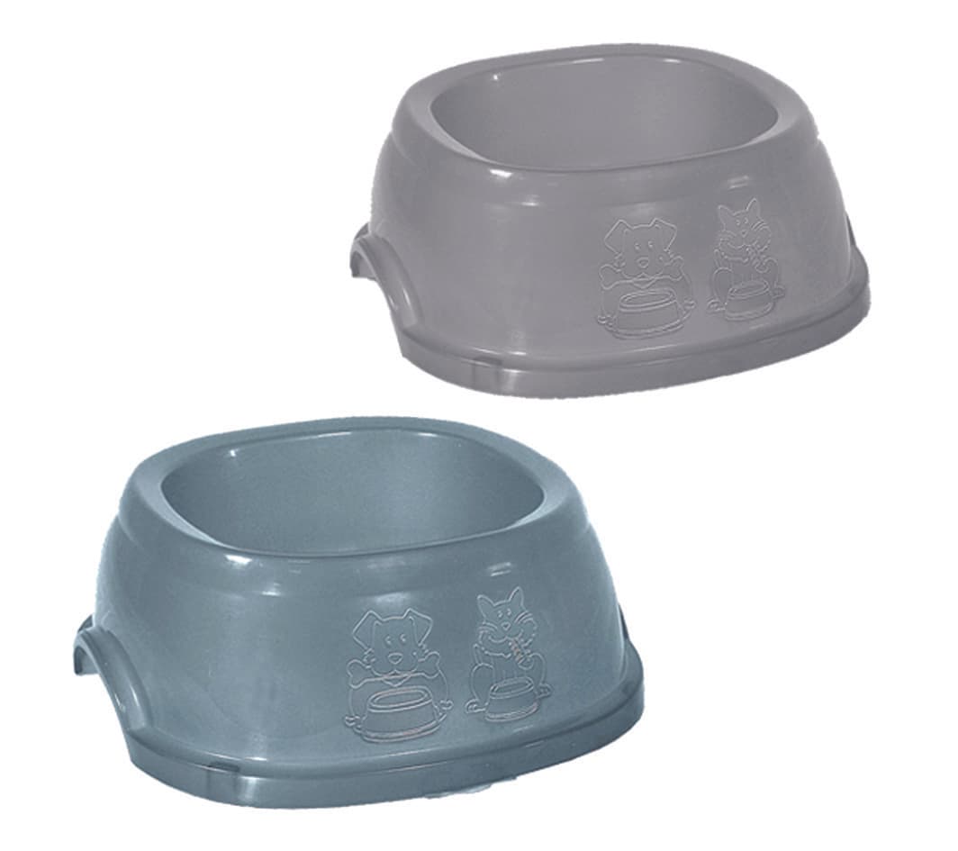 Ciotola in Plastica per Animali Domestici 28 CMX28X10H. 2 l 3 Pezzi - 2