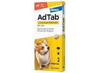 Adtab Compresse Masticabili per Cani 5,511 3 kg Compresse da MG.225 - 2
