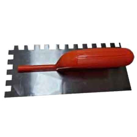 Frattone Dentato con Manico in Plastica Ideal Star Dentatura Dx 10 x 10 mm - 2