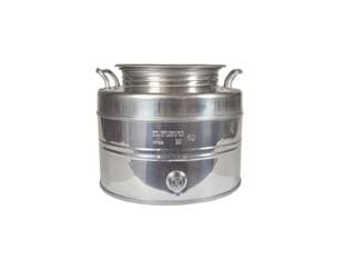 Fusto Inox per Olio Graffato 10 l Ø 310 mm MMX240H. Maffei - 2