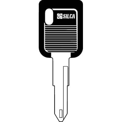 Chiave Auto Renault NE73DP Silca Acciaio Nichelato 5 Pezzi - 2