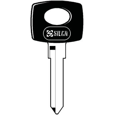 Chiave Auto Mercedes YM15P Silca Acciaio Nichelato 5 Pezzi - 2