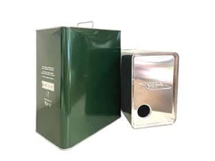 Lattina per Olio Rettangolare 10 l 10 l 23 CMX15,5X30X5H. (bancale 4 Pezzi - 2