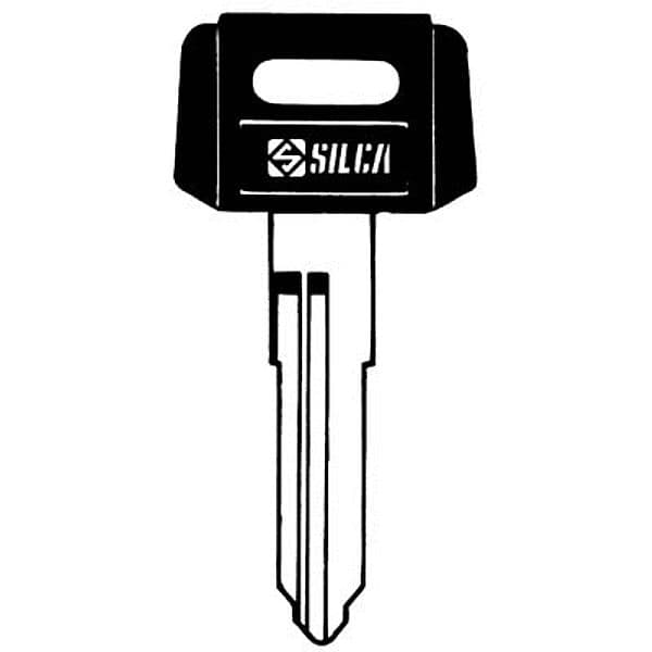 Chiave Auto Suzuki SZ10RP Silca Acciaio Nichelato 5 Pezzi - 2