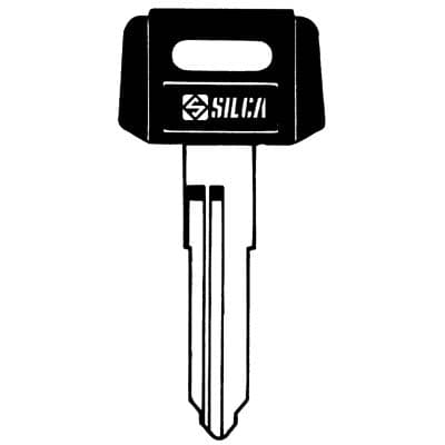 Chiave Auto Suzuki SZ10RP Silca Acciaio Nichelato 5 Pezzi - 2