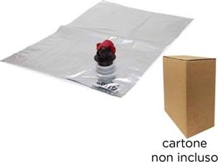 Bag in Box Sacca con Tappo per Cartone 3 l Ns. COD.476058 Maffei 10 Pezzi