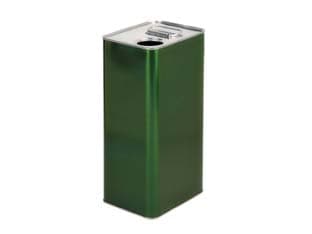 Lattina per Olio Rettangolare 5 l 5 l 15 CMX12X31,5H. (bancale 8 Pezzi - 2