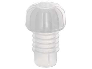 Tappo Lungo in Plastica Alettato in Conf. da PZ.100 5 Busta - 2