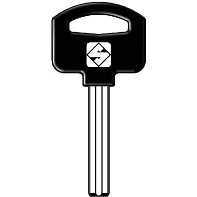 Chiave Punzonata Luma LM5P Silca Acciaio Nichelato - 2