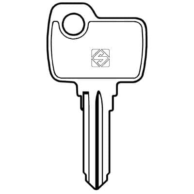 Chiave Auto Fiat FAR1R Silca Acciaio Nichelato 10 Pezzi - 2