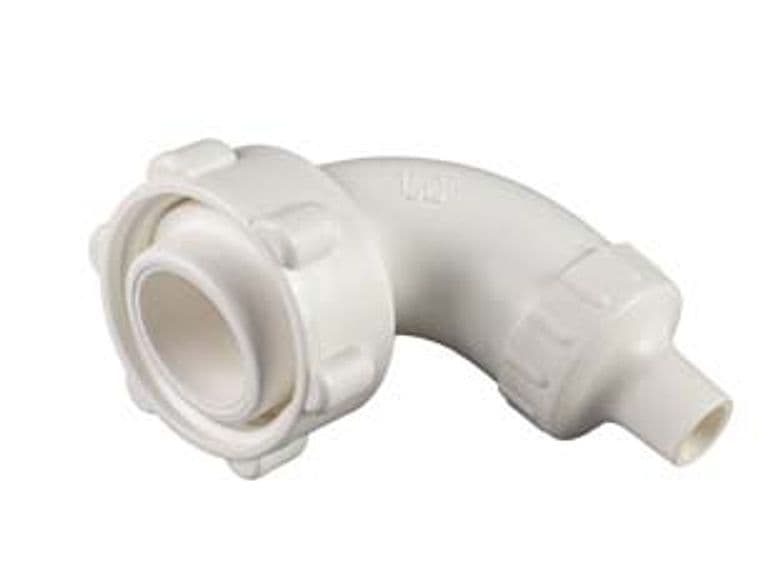 Raccordo in PP Curvo 90 ° con Riempibottiglie Ø 20 mm Filetto m 5 Pezzi - 2