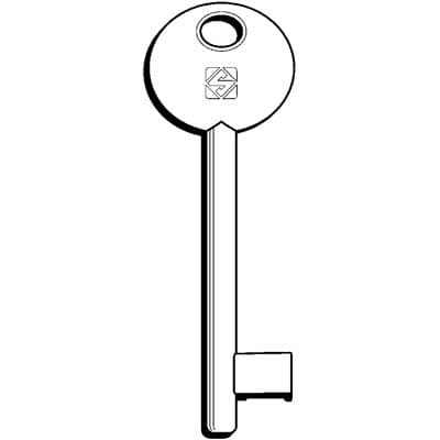 Chiave Patent 6P1D Silca Ottone 5 Pezzi - 2