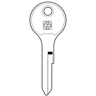 Chiave Auto Bmw NE31 Silca Acciaio Nichelato 5 Pezzi - 2