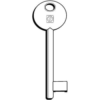 Chiave Patent 6P3D Silca Ottone 5 Pezzi - 2