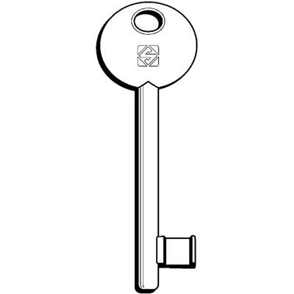 Chiave Patent 6P1S Silca Ottone 5 Pezzi - 2