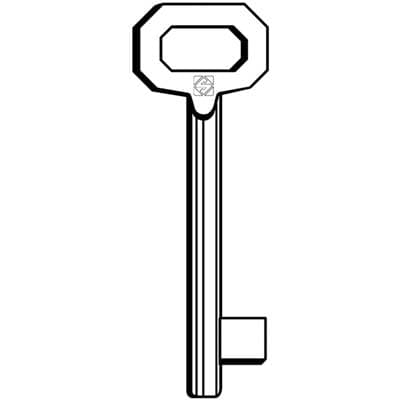 Chiave Patent 5010 Silca Ottone 5 Pezzi - 2