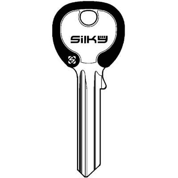 Chiave Piatta Yale YA31DZ Silky Silca Ottone Nichelato 100 Pezzi