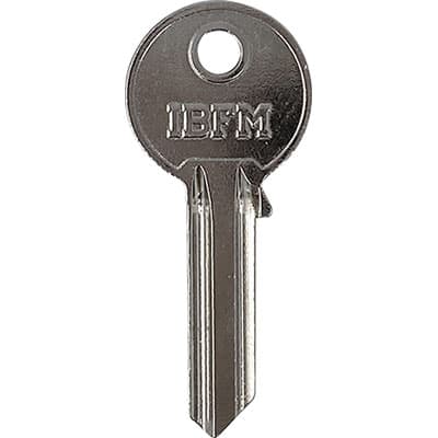 Chiave Piatta Ibfm K23 Originale Ottone Nichelato 20 Pezzi - 2