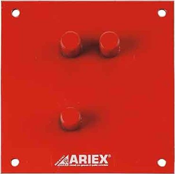 Piastra Piegaferro 25 x 20 cm Ariex Ø Max 22 mm - 2