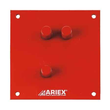 Piastra Piegaferro 25 x 20 cm Ariex Ø Max 22 mm - 2