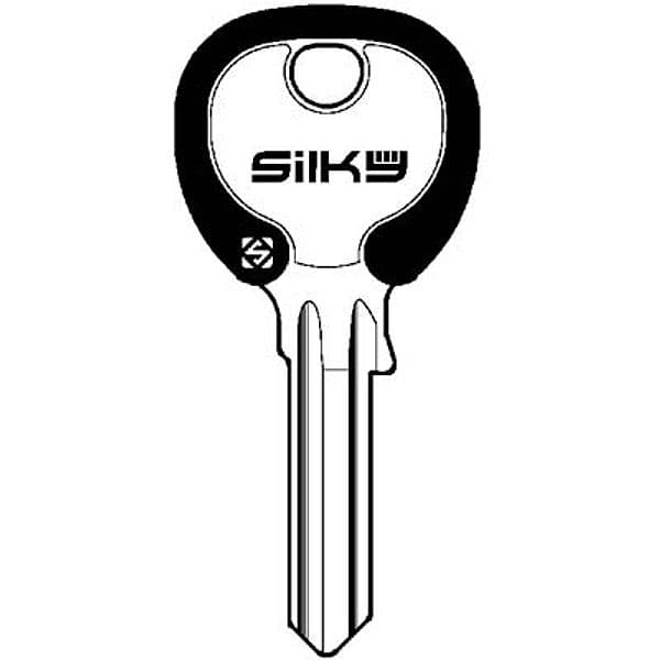 Chiave Piatta Iseo IE3DZ Silky Silca Ottone Nichelato 100 Pezzi - 2