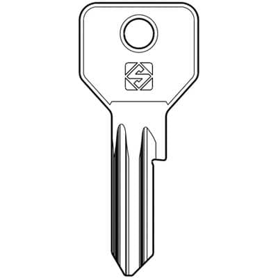 Chiave Piatta Cisa CS120 Silca Ottone Nichelato 25 Pezzi - 2