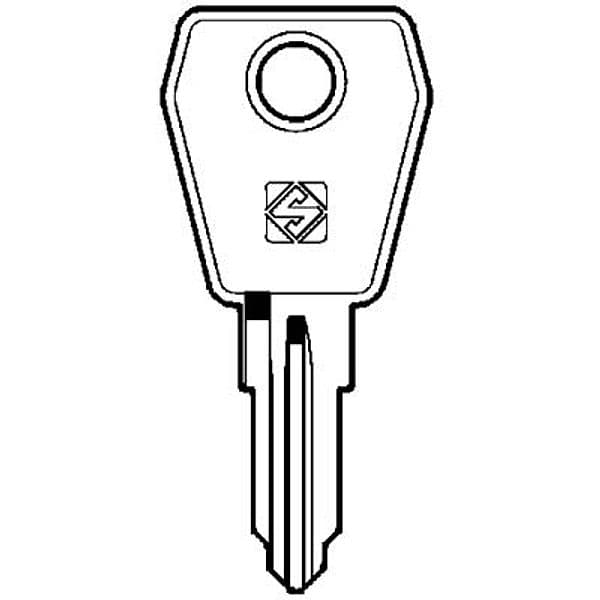 Chiave Piatta L&f LF30R Silca Acciaio Nichelato 10 Pezzi - 2