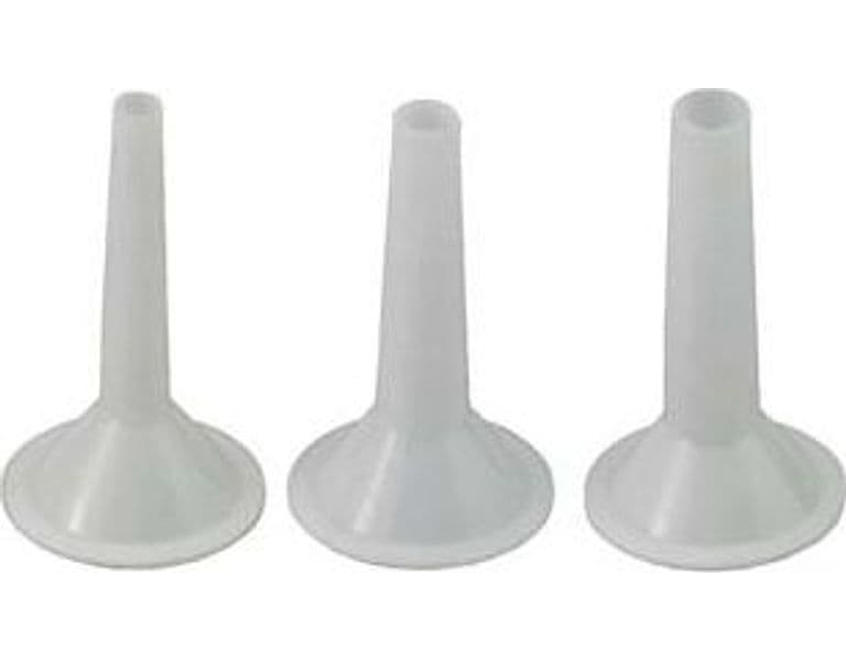 Imbuto in Moplen per Tritacarne N°12 Foro 20 mm Tre Spade 3 Pezzi - 2