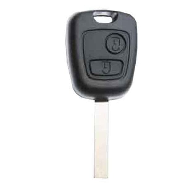 Guscio per Chiave Auto Citroen Peugeot Toyota VA2RS2 2 Bottoni - 2
