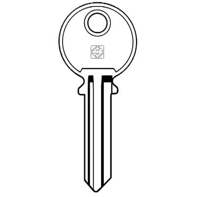 Chiave Piatta Globe GL10 Silca Acciaio Nichelato 5 Pezzi - 2