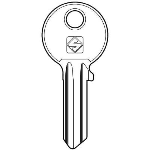 Chiave Piatta Iseo IE224 Silca Acciaio Nichelato 20 Pezzi - 2