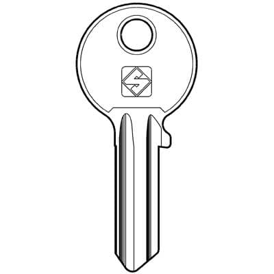 Chiave Piatta Iseo IE224 Silca Acciaio Nichelato 20 Pezzi - 2