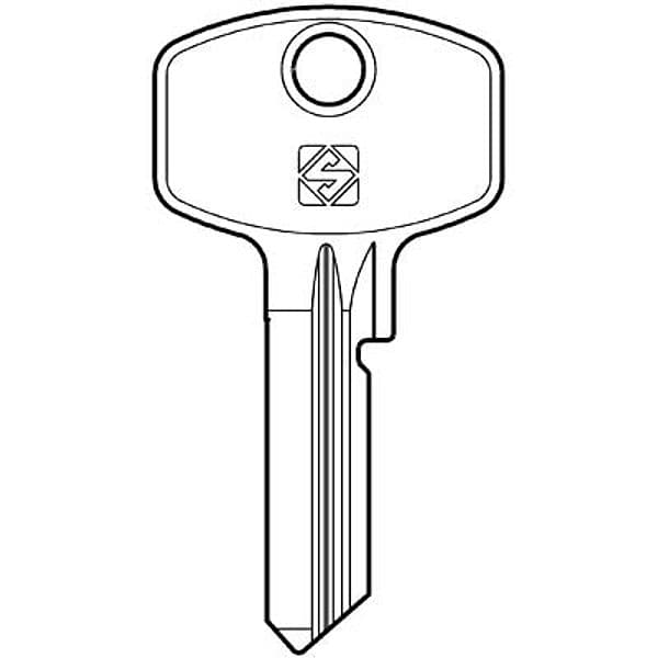Chiave Piatta Viro VI15R Silca Ottone Nichelato 10 Pezzi - 2