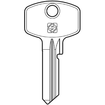Chiave Piatta Viro VI15R Silca Ottone Nichelato 10 Pezzi - 2