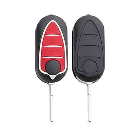 Guscio per Chiave Auto Alfa Romeo SIP22BRS8 3 Bottoni - 2