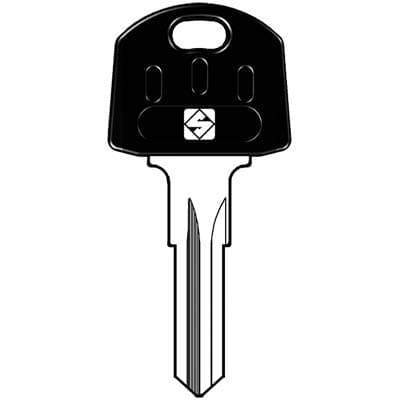 Chiave Piatta Abus AB58AP Silca Acciaio Nichelato 5 Pezzi - 2