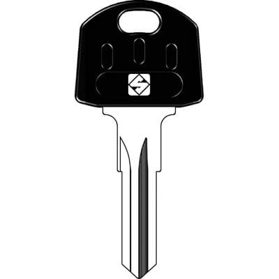 Chiave Piatta Abus AB58RAP Silca Acciaio Nichelato 5 Pezzi - 2