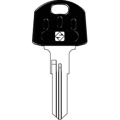 Chiave Piatta Abus AB59RAP Silca Acciaio Nichelato 5 Pezzi - 2